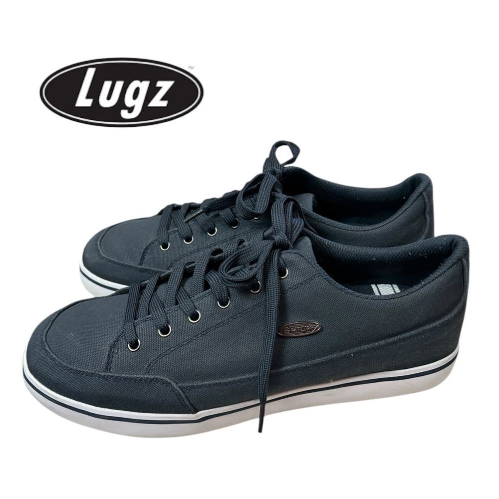 Lugz Colony CC MCOLCC-411 Men's Blue Canvas Low Top Lifestyle Sneakers Shoes 12